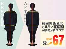 カイロプラクティック健寿/初回施術後のビフォーアフター♪