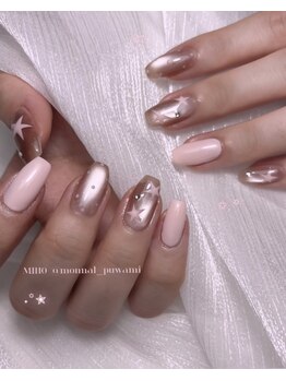 モナールアンド(MONNAL&)/ピンクネイル