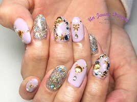 【自爪ネイル】パステル夏ネイル