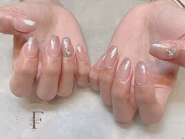 グラデーション/ワンホンネイル