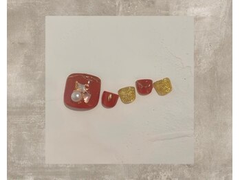 マルネイル 池袋店(MARU NAIL)/【Foot】全体アート¥9,480
