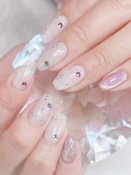 はあとねいる 仙台卸町店の写真/毎日を忙しく働く女性にオススメ！【オフィスネイル】で周りと差がつく理想の指先へと導きます★