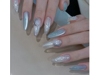 バイムーンサロン(By Moon Salon)/水光ネイル