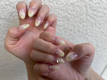 ネイルケアサロンエルミタージュの写真/爪の健康を考えたハンドトリートメント×角質ケアでトラブル知らずの指先に♪ケア＋季節のトレンドネイルも