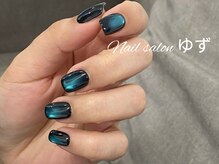 ゆず/水光マグネットネイル