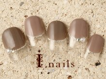 アイネイルズ 町田店(I nails)/クリアバルーンフレンチ 7980円