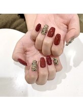 グラマラス プレジール 中野店(glamourous plaisir)/埋めつくしネイル