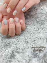 プライベート ネイルサロン マーマ(murmur)/大理石ネイル