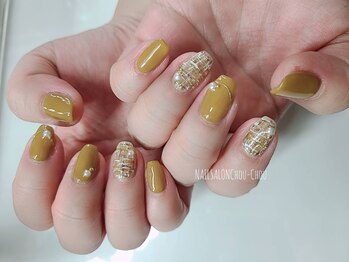 シュシュ(Chou-Chou)/ツイードネイル