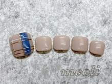 ミオリィ(meoli)/フットワンカラー＋チェック