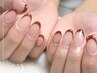 カラー変更調合〇【カラーフレンチネイル】90分～￥13,690（2回目も同料金）
