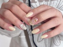 アントレッド(entraide)/甘めバターイエローネイル