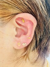 ソワムル(Soime Lu)/耳つぼジュエリー両耳12粒