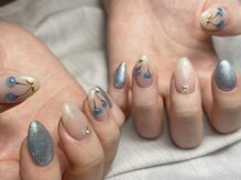 ラヴィリス(RAVILISS)/さくらんぼネイル　ブルーver.