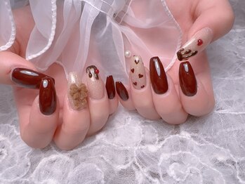 ムーミー 新宿(Moomi)/バレンタインネイル