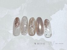 ホワイト(WHITE)/3月4月chillサンプルデザイン