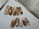 ジェムネイル(gem nail)の写真/べっ甲ネイルや今流行りのバンビコアネイルも定額デザインカラーやパーツも変更可能で推し活にも最適♪