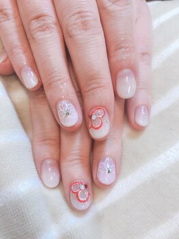 ネイル ハピネス(Happiness)/持込画像！アートし放題9900円