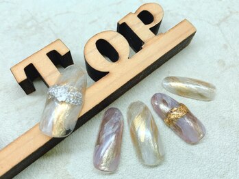 水彩インクアート