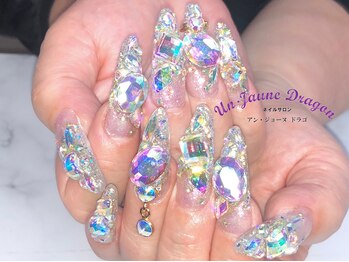 アン ジョーヌドラゴ/【ロングネイル】キラキラネイル