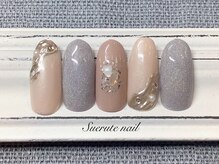 スエルテ ネイルサロン 北千住店/フェィミニンオーロラ ¥8000