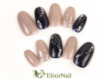 エリクサーネイル 池袋(Elixir Nail)/定額a シンプル/クーポン使用