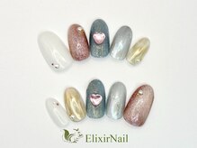 エリクサーネイル 五反田(Elixir Nail)/定額b カジュアル/クーポン使用