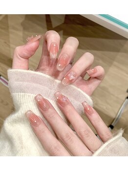 バイムーンサロン(By Moon Salon)/ワンホンチークマグネットネイル