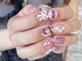 ぷっくりネイル