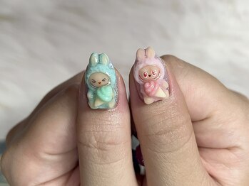 新宿３dネイル ラブブネイル