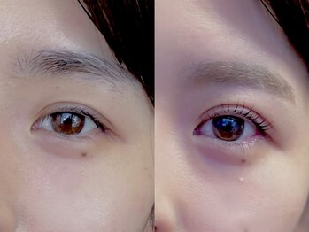 ウナ(UNNA)の写真/大人ナチュラル×上品。やわらか美カールで清潔感アップ職場でも浮かない目元へ、毎朝のメイク時短に◎