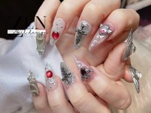 ゼン ネイル デザイン 池袋(ZEN NAIL DESIGN)/長さだしやり放題×つけ放題
