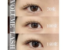 まつげエクステ専門店 アイラ 長岡旭岡店(EYELA)/本数別ボリュームラッシュ♪