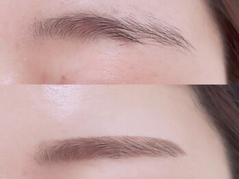 コロル(COLOR)の写真/【眉毛メニュー/セットメニューで叶う理想♪】お顔のバランスに合わせて眉毛をデザイン★垢抜け目元に♪