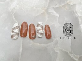 夢カワ☆夏のキラキラ雲ネイル◎