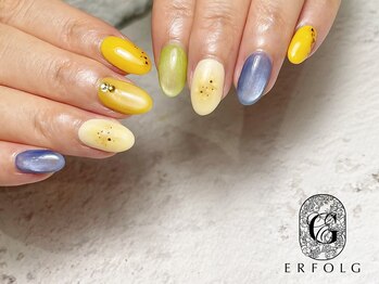 エアフォルク 銀座(ERFOLG)/フルーツネイル☆大人のバナナ!