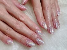 ラマーノミエ(LA MANO MIE)/変更ミラーネイルオーロラカラー