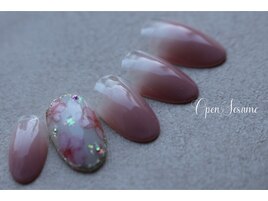 桜ネイル/石神井公園