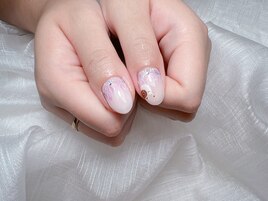 紫陽花ネイル