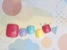 【フット】ワンカラー★何色でも◎★＋美爪を育てる甘皮ケア＆フットバス