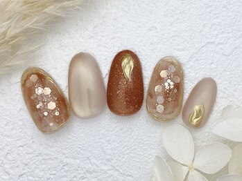 キラキラ秋ニュアンス