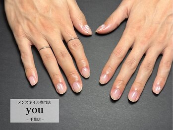 ユー 千葉店(you)/クリアネイル+シール