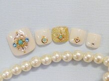 ネイルサロンレアリッチ 銀座店(Rare Rich)/フット定額￥9990 カラー変更OK