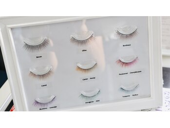 エメ ネイルアンドアイラッシュ(Aimer)/【まつエク】カラーサンプル