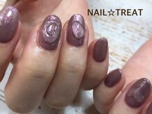 ネイルトリート 茨木駅前店(NAIL TREAT)/凸凹ネイル