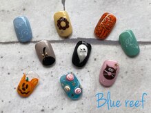 ネイルアンドまつげエクステ ブルーリーフ 四谷三丁目店(Blue Reef)/ハロウィンネイル