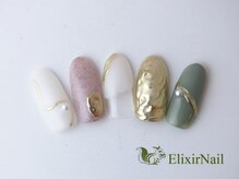 エリクサーネイル 神田(Elixir Nail)/カジュアル/クーポン使用
