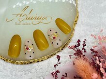 アルーラ 武蔵小杉(Alura)/ワンカラー/押し花/ドットネイル