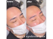 サン ヘアーアンドメイク(Sa N.HAIR&MAKE)/メンズアイブロウWAX