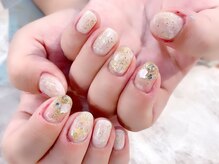 ラルネイル 大宮(Lull. nail)/#ホワイト#夏#ニュアンス#シェル